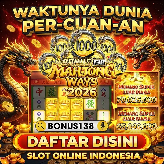 BONUS138 Masuk Resmi 2026 Aplikasi